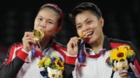 Selamat, Ganda Putri Indonesia Raih Medali Emas di Olimpiade Tokyo 2020