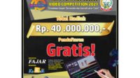 Yuk Ikuti Video Competition dan Menangkan Total Hadiah 40 Juta Rupiah