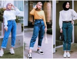 10 Ide Mix and Match Celana Boyfriend Ini Bisa Jadi Inspirasi OOTD Hijab Kamu