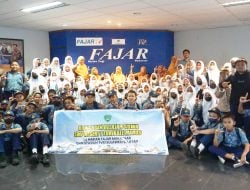 200 Pelajar SMPN 1 Turikale  Maros Antusias Belajar Tentang Koran di Harian FAJAR