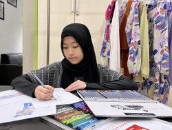 Siswi SMAN 5 Makassar Membuat Casual Clothes, Kece Abis