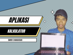 Siswa SMKN 5 Makassar Membuat Aplikasi Layaknya Kalkulator