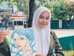 Kepoin Lukisan Sarah dari SMK SMAK Makassar yang Penuh Makna