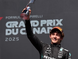 Andrea Kimi Antonelli Meraih Podium Perdana di Formula 1 GP Kanada 2025