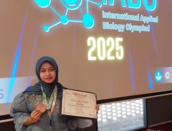 Thifa dari SMA Islam Athirah 1 Makassar Sukses Bawa Pulang Medali IABO 2025 di Bali